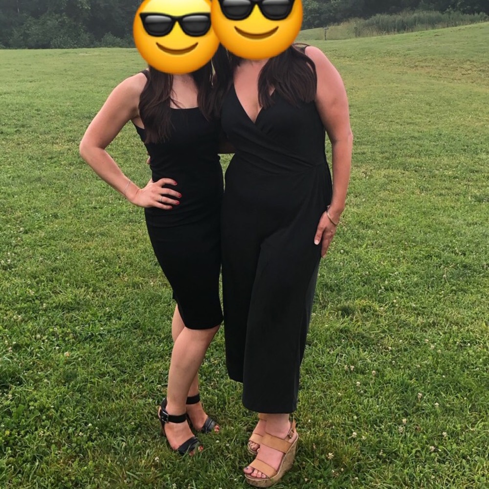 Black Sleeveless Jumpsuit
